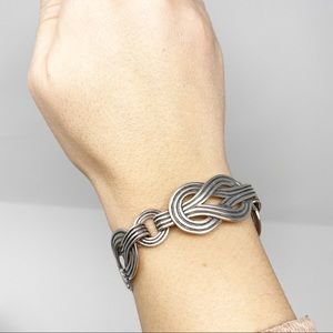 88 Vintage Los Castillo taxco knot bracelet